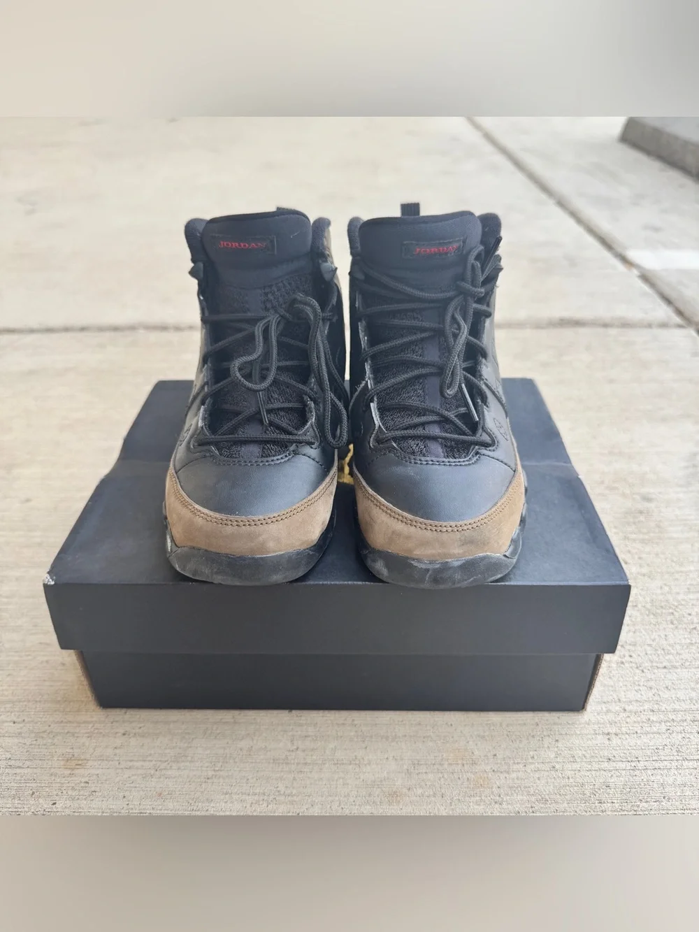Kids Air Jordan 9 Retro “Olive”